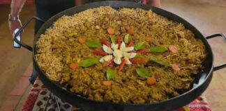Paella caipira de Jaraguari
