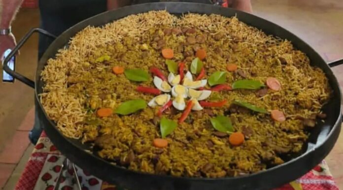 Paella caipira de Jaraguari